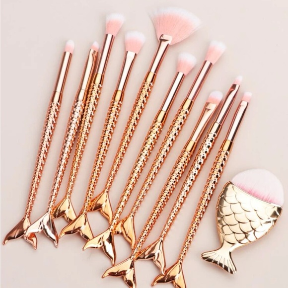 11pc Makeup Brush Set ❤️ - Picture 1 of 4